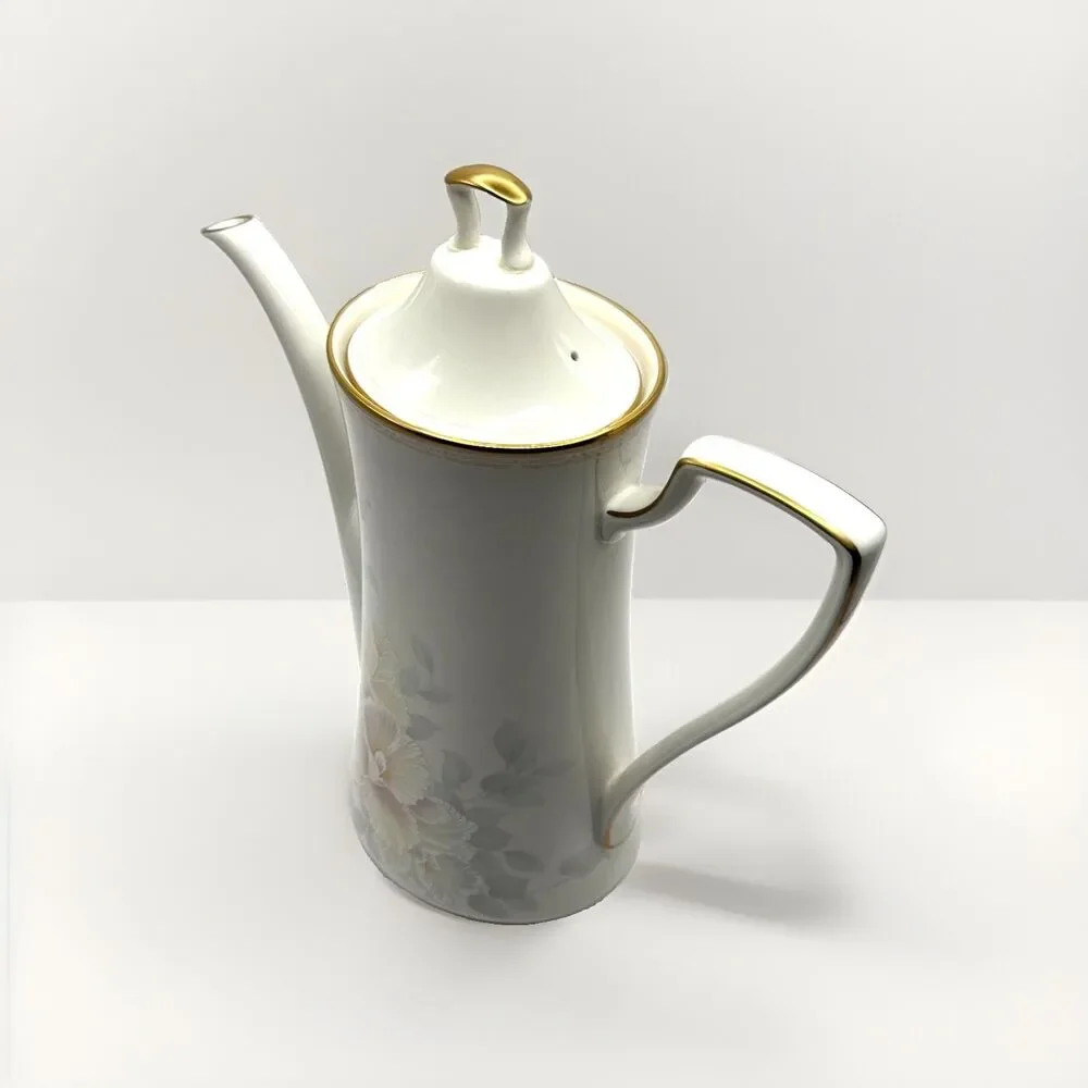 NORITAKE Sweet Surprise 7702 COFFEE POT IN “MINT” CONDITIONS RARE FIND